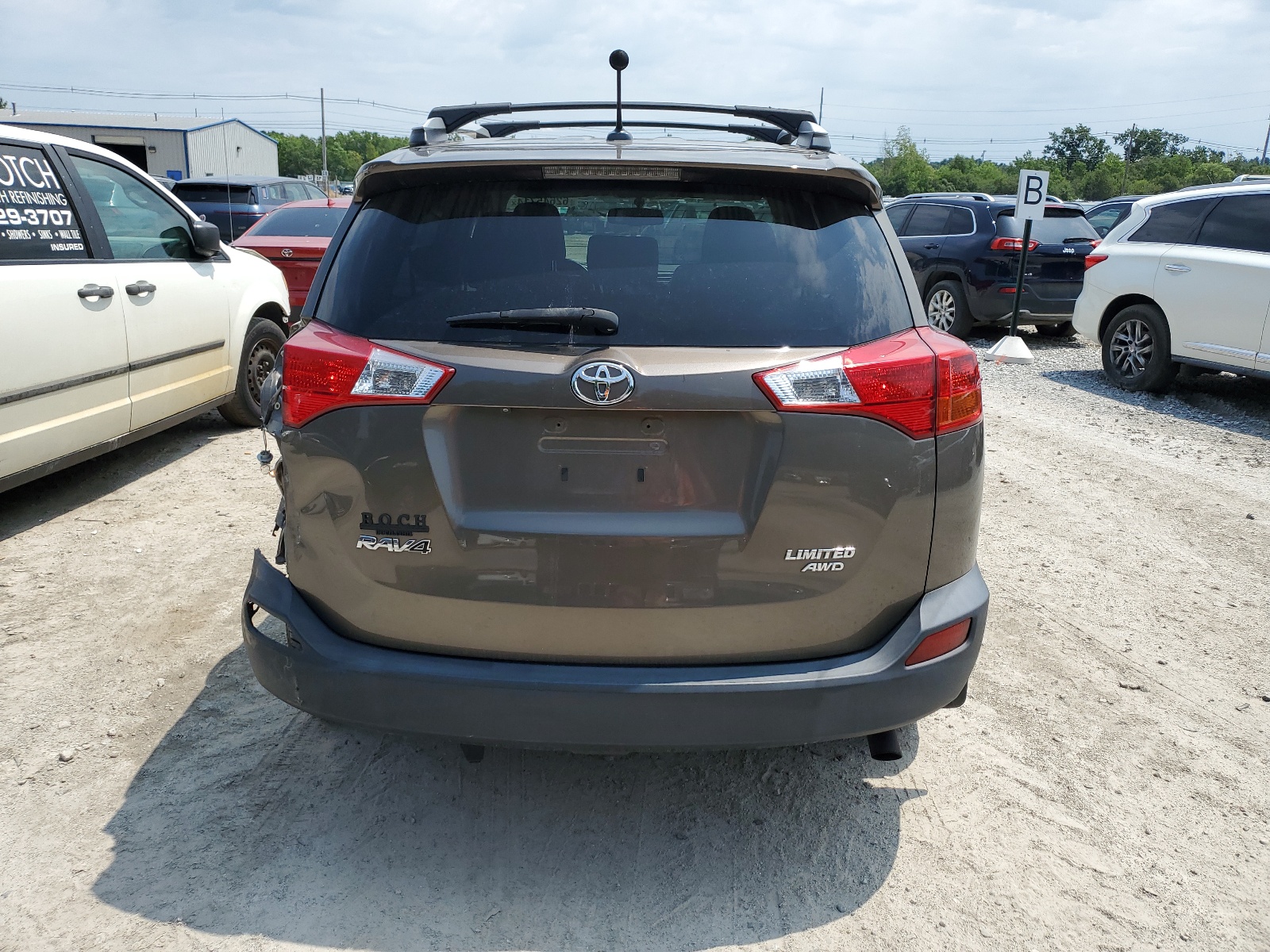 2T3DFREV2EW207162 2014 Toyota Rav4 Limited