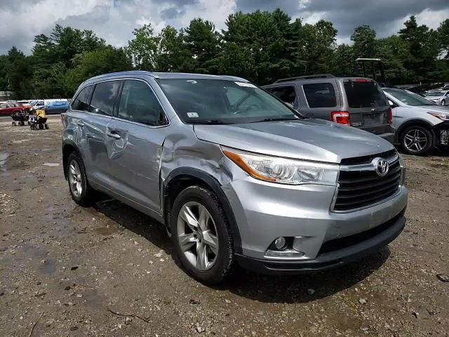 2015 Toyota Highlander Limited VIN: 5TDDKRFHXFS104353 Lot: 65451884