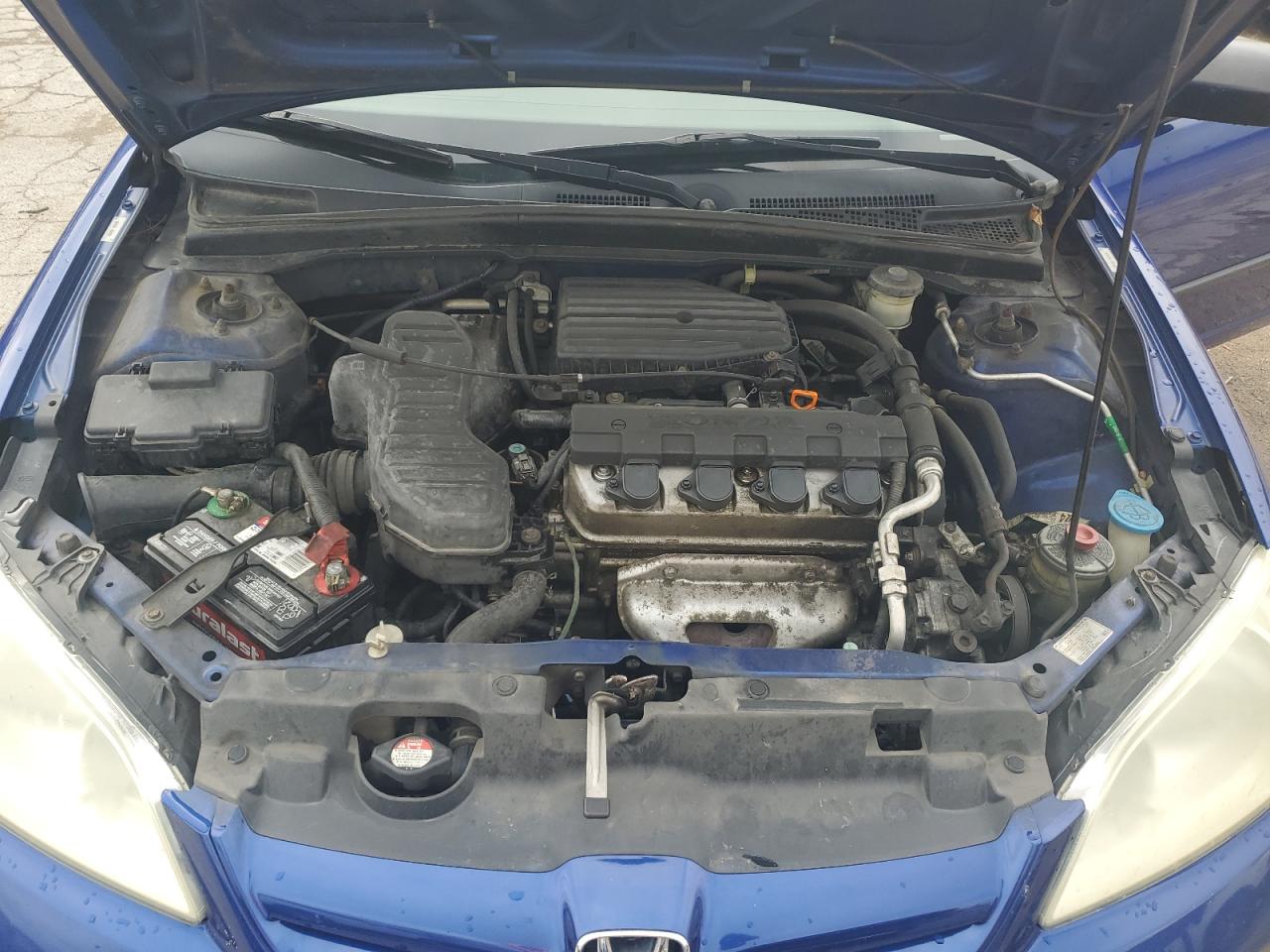 2004 Honda Civic Dx Vp VIN: 1HGES16314L004961 Lot: 62029724