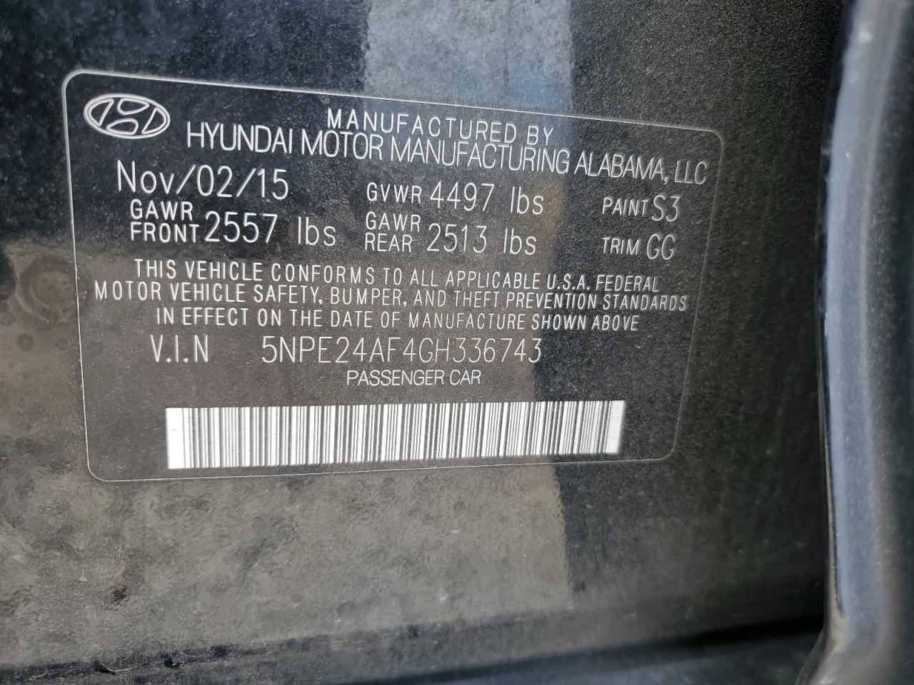 2016 Hyundai Sonata - Image 12