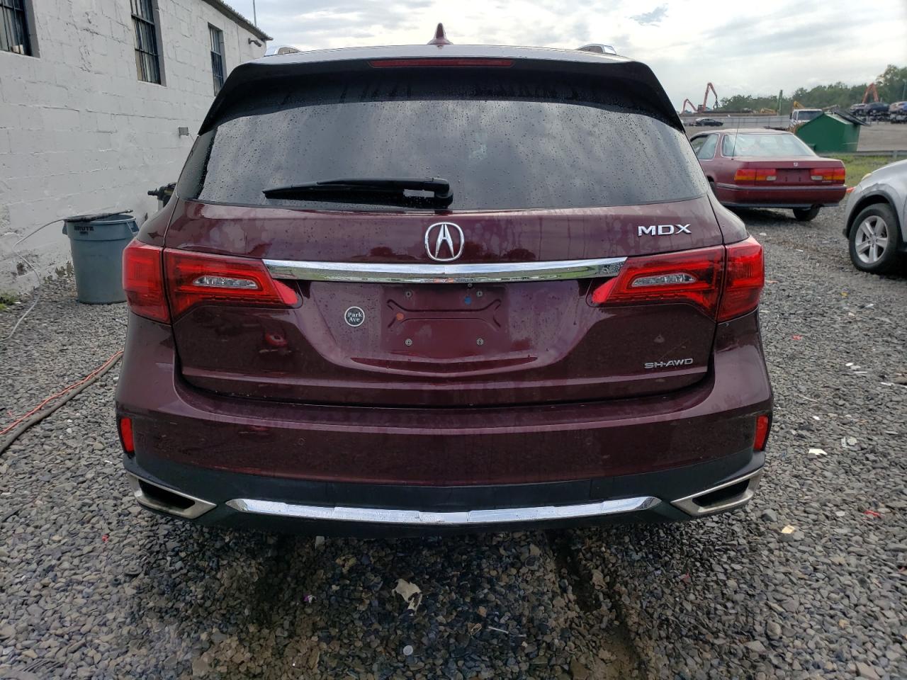 2017 Acura Mdx Advance VIN: 5FRYD4H87HB003157 Lot: 63035434