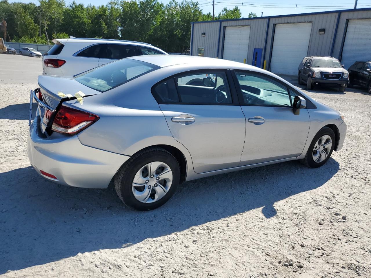 2013 Honda Civic Lx VIN: 2HGFB2F54DH504525 Lot: 62280554