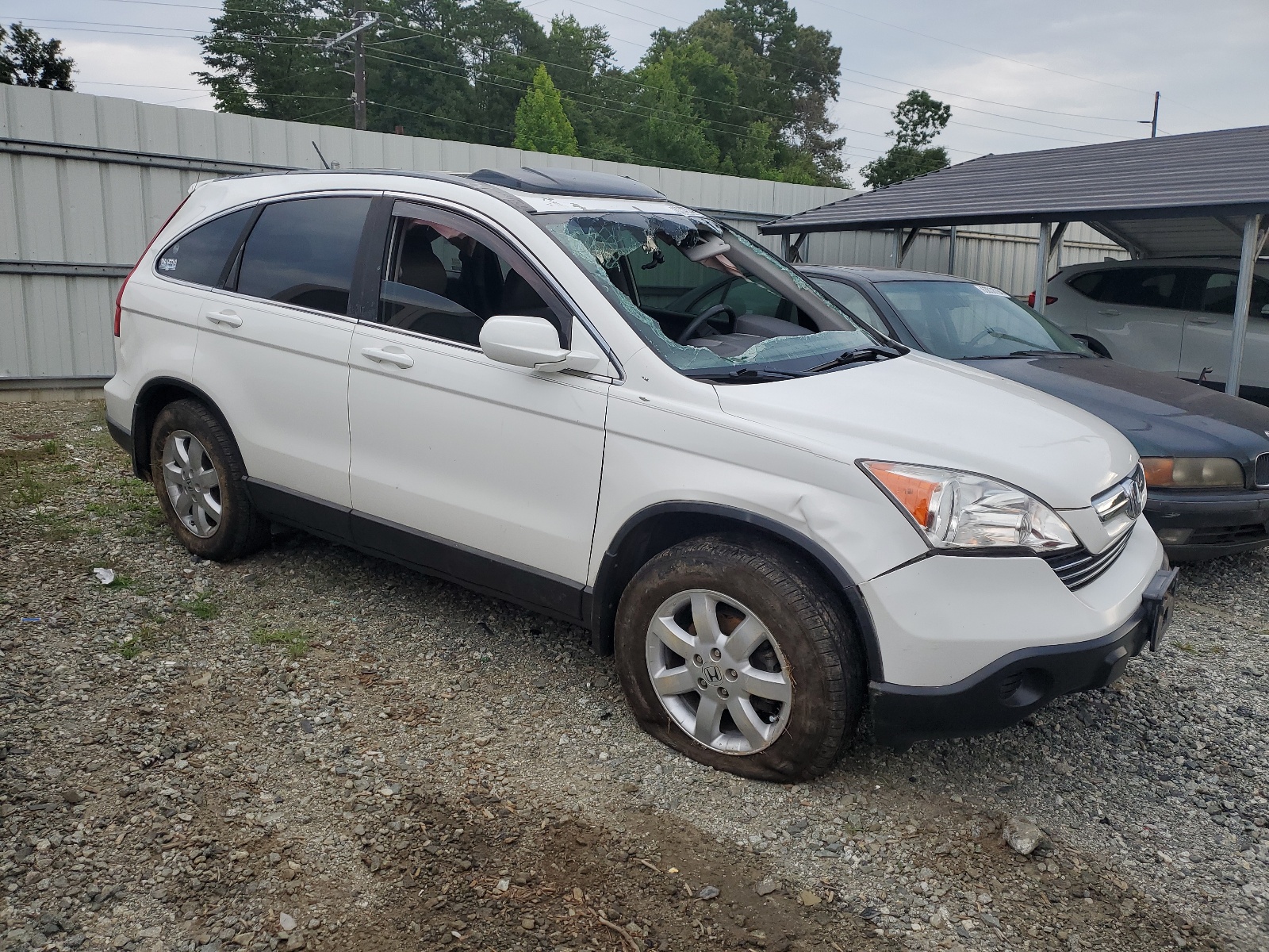 5J6RE48767L012092 2007 Honda Cr-V Exl