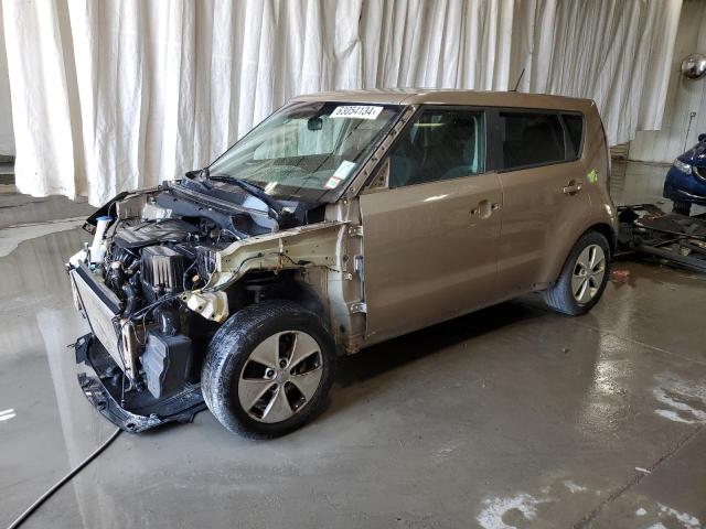  KIA SOUL 2016 tan