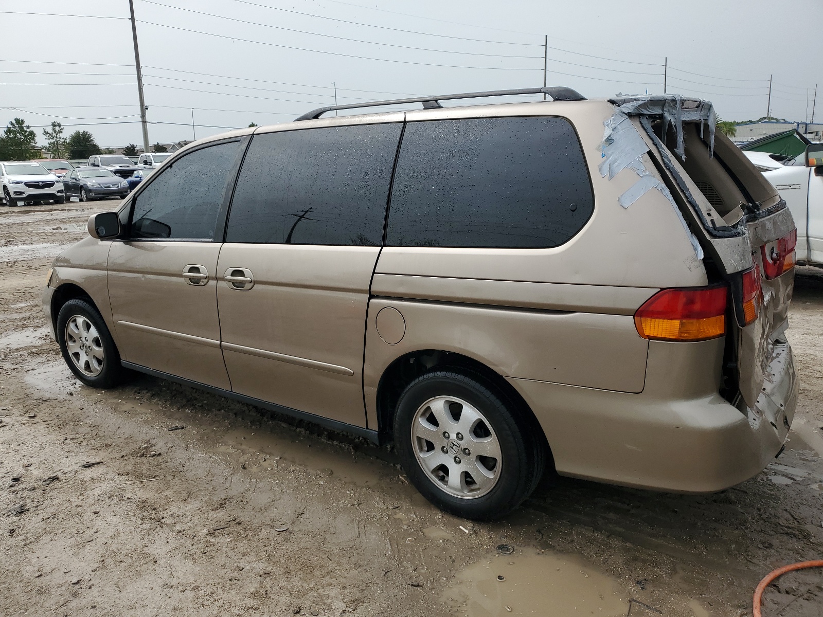 5FNRL18674B017043 2004 Honda Odyssey Ex