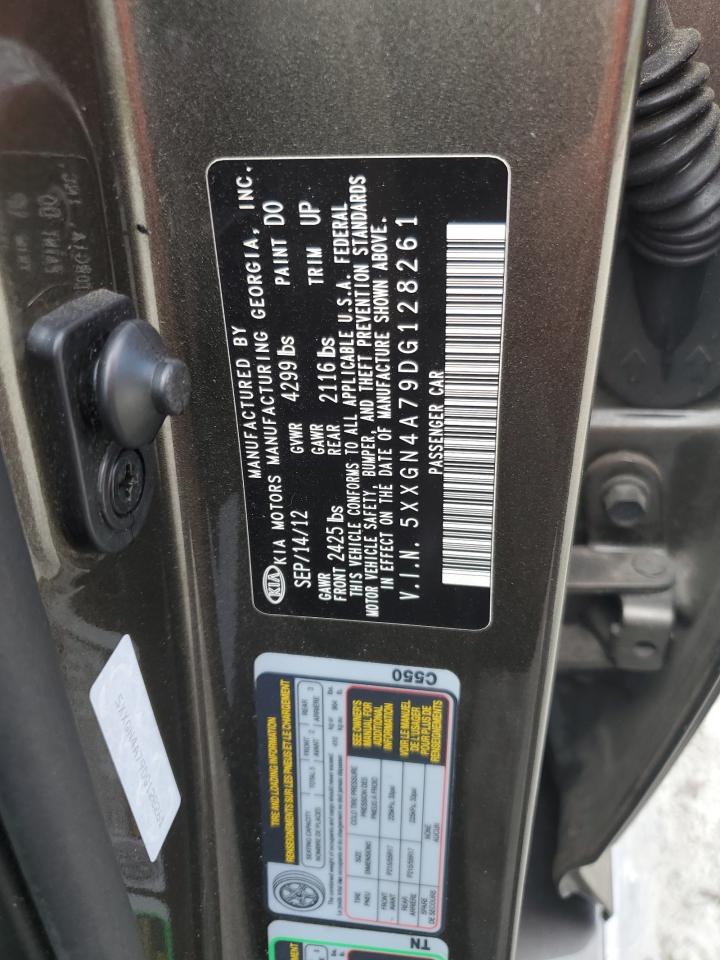 2013 Kia Optima Ex VIN: 5XXGN4A79DG128261 Lot: 64460024