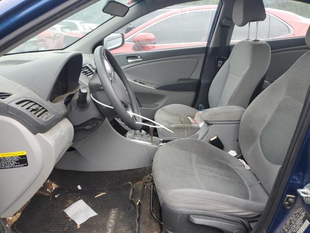  HYUNDAI ACCENT 2015 Blue