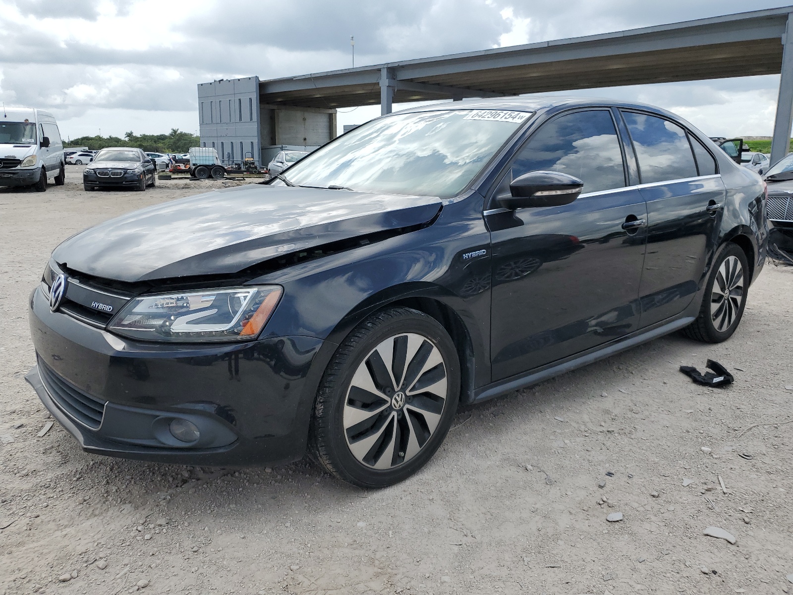 2014 Volkswagen Jetta Hybrid vin: 3VW637AJ7EM215877