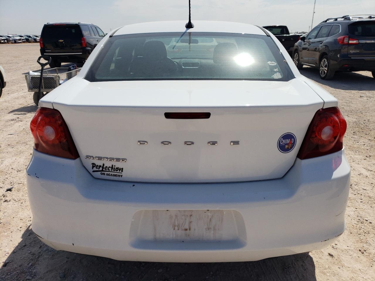 2012 Dodge Avenger Se VIN: 1C3CDZAB3CN136561 Lot: 63291904