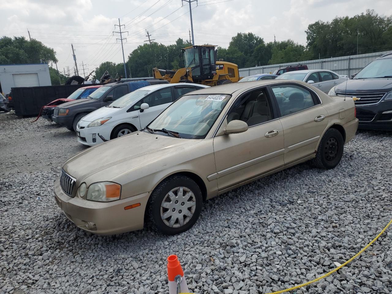 2003 Kia Optima Lx VIN: KNAGD126335219114 Lot: 64848324