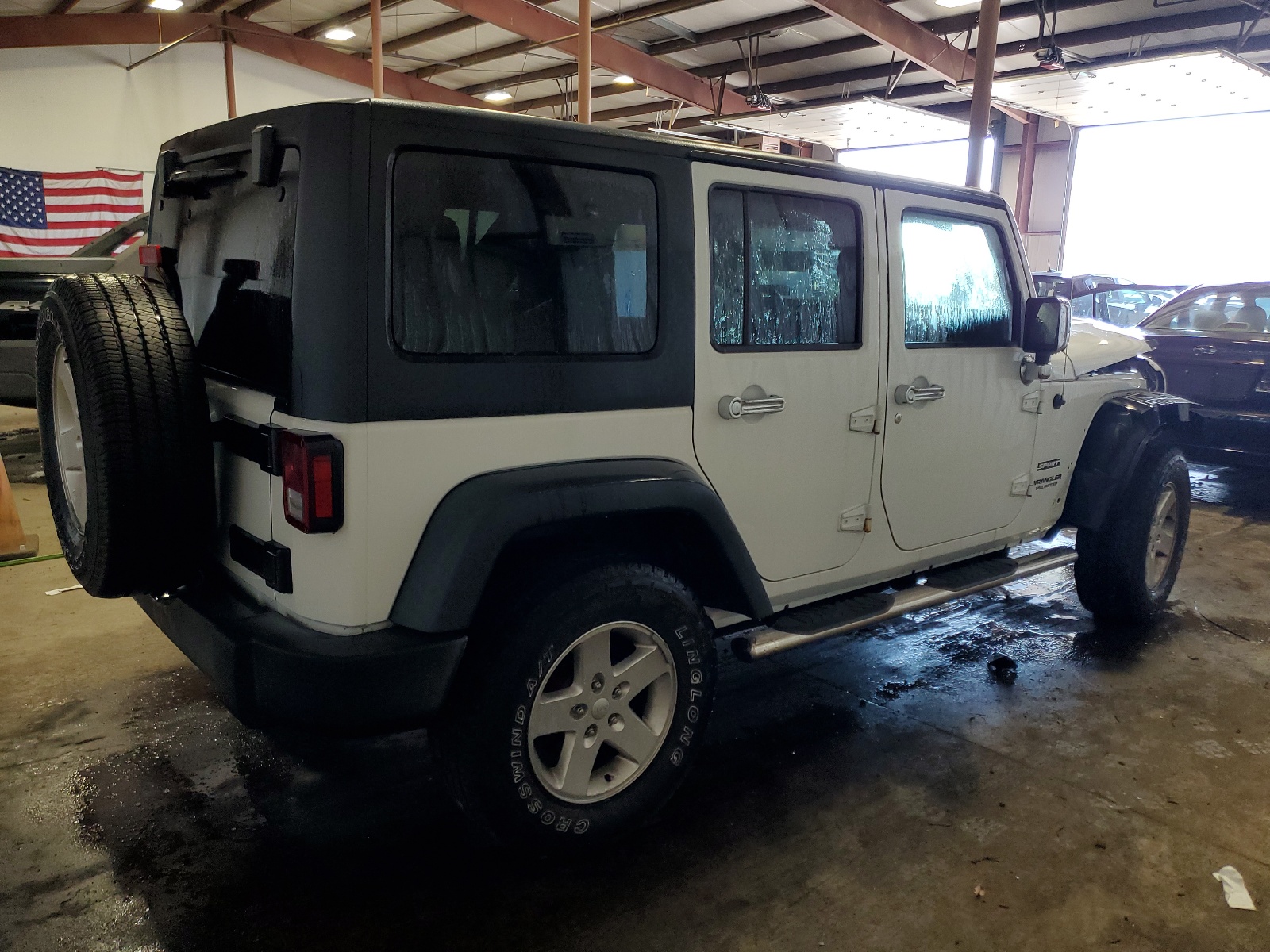 2016 Jeep Wrangler Unlimited Sport vin: 1C4BJWDG6GL328399