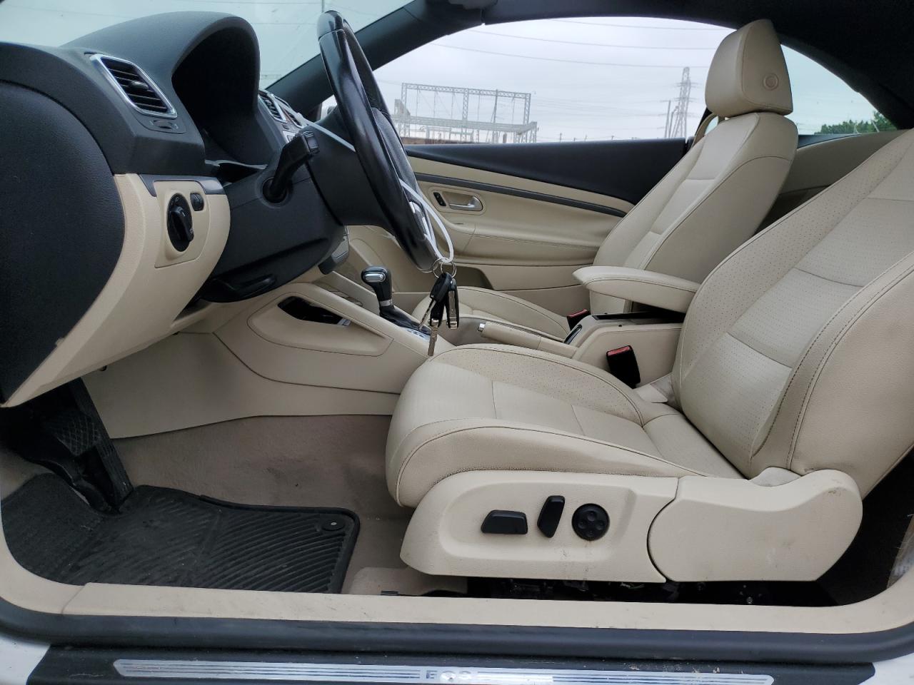 2010 Volkswagen Eos Turbo VIN: WVWBA7AH1AV019812 Lot: 63100094