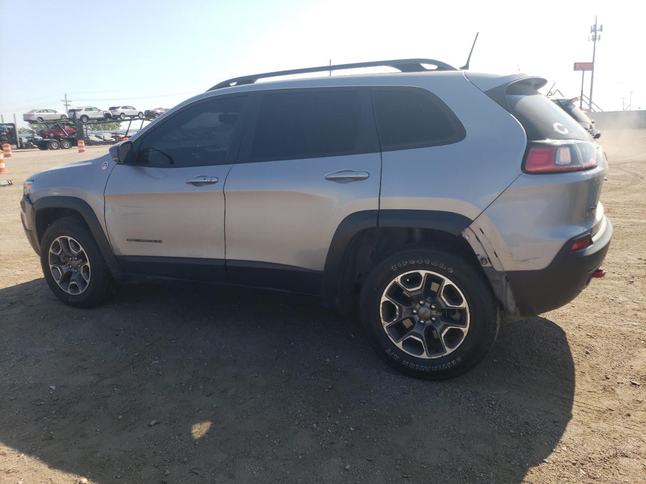2020 Jeep Cherokee Trailhawk VIN: 1C4PJMBNXLD537791 Lot: 63452404
