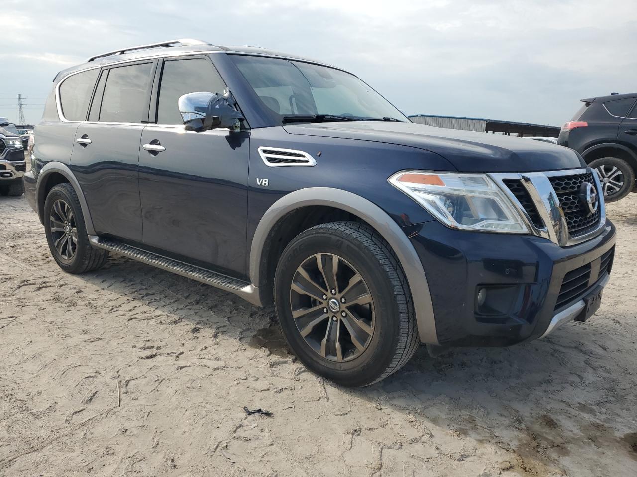 2017 Nissan Armada Platinum VIN: JN8AY2NF0H9302261 Lot: 63546504