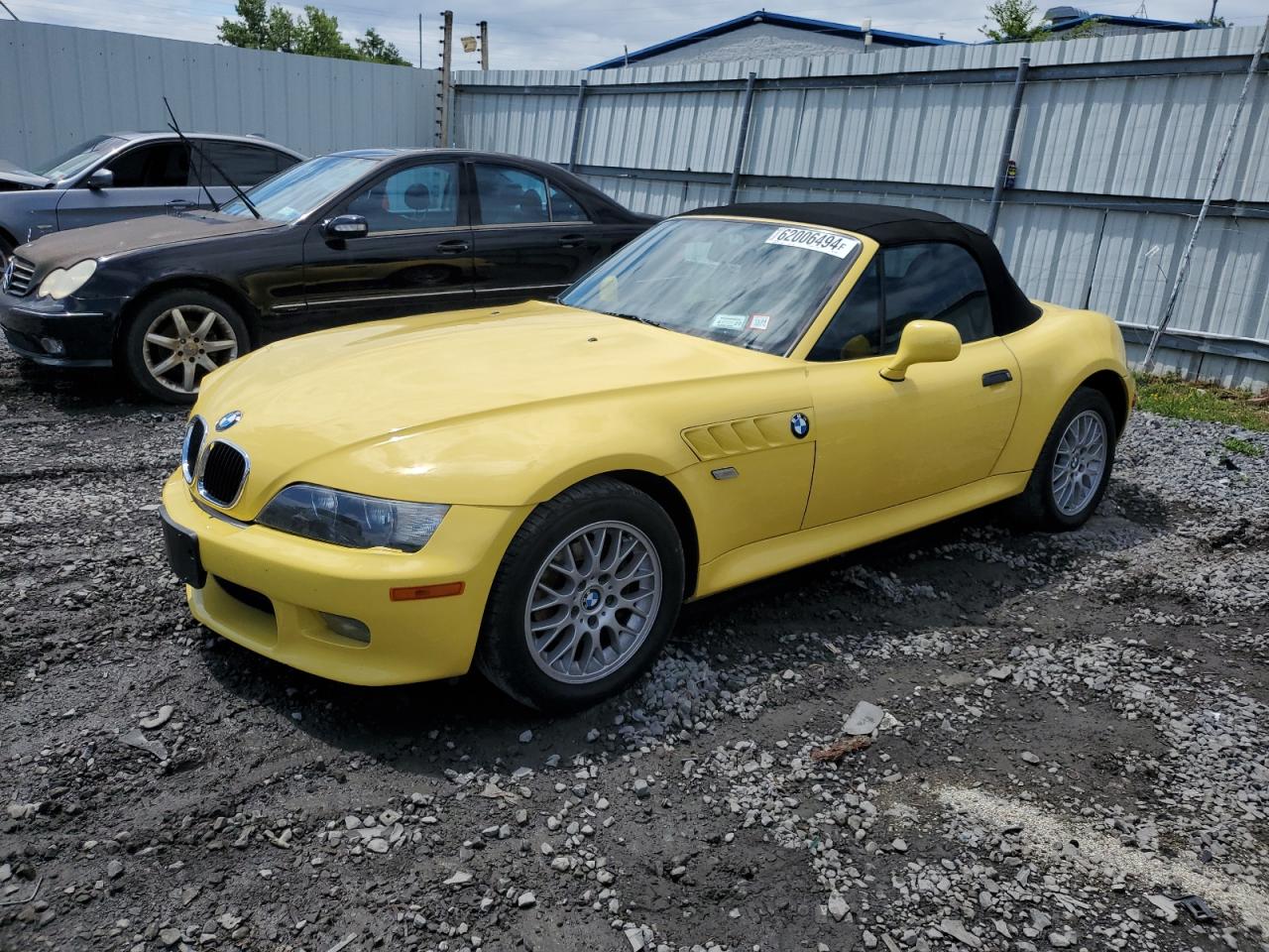 2002 BMW Z3 2.5 VIN: 4USCN33422LK52195 Lot: 62006494
