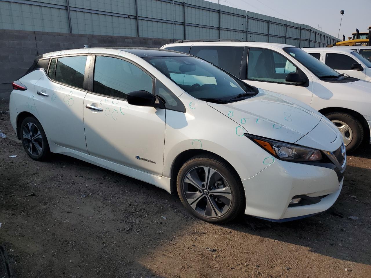 2019 Nissan Leaf S Plus VIN: 1N4BZ1CP0KC316549 Lot: 64314234