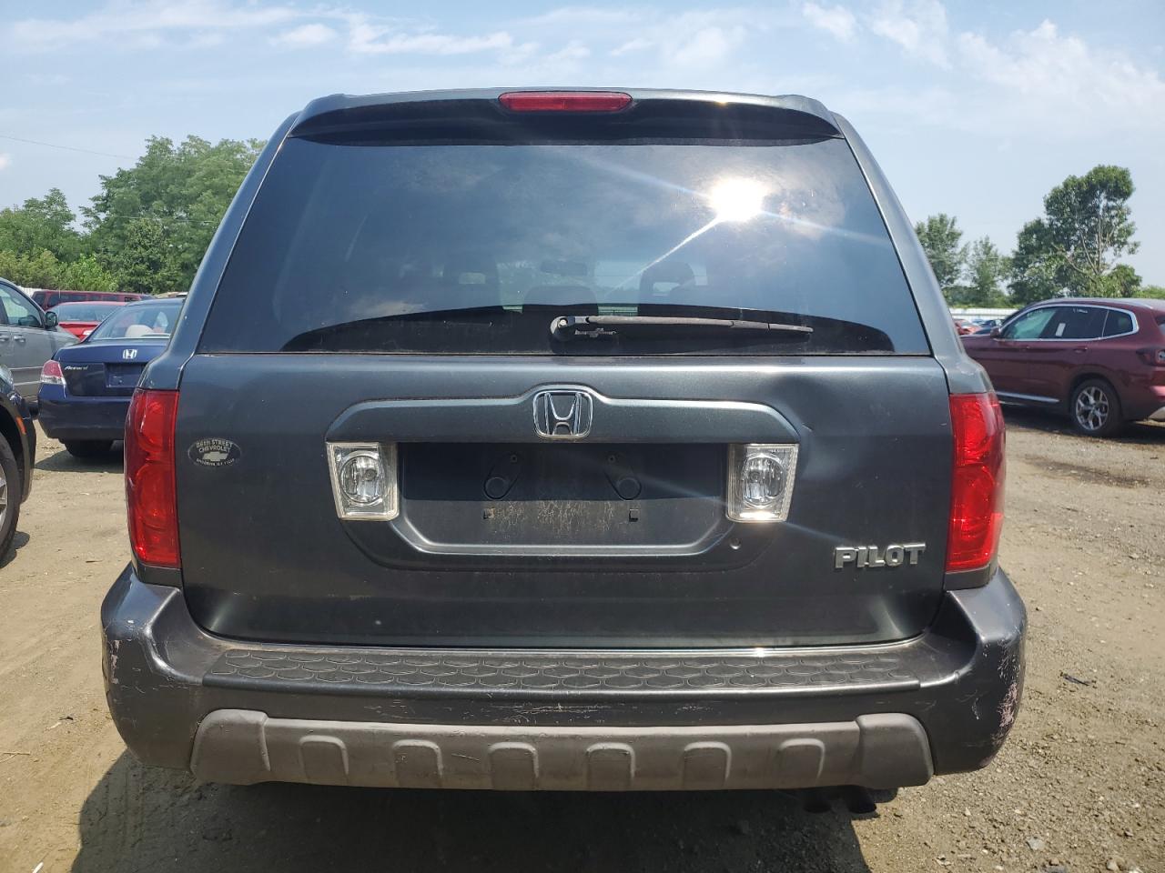 2005 Honda Pilot Exl VIN: 5FNYF18505B054835 Lot: 61073074