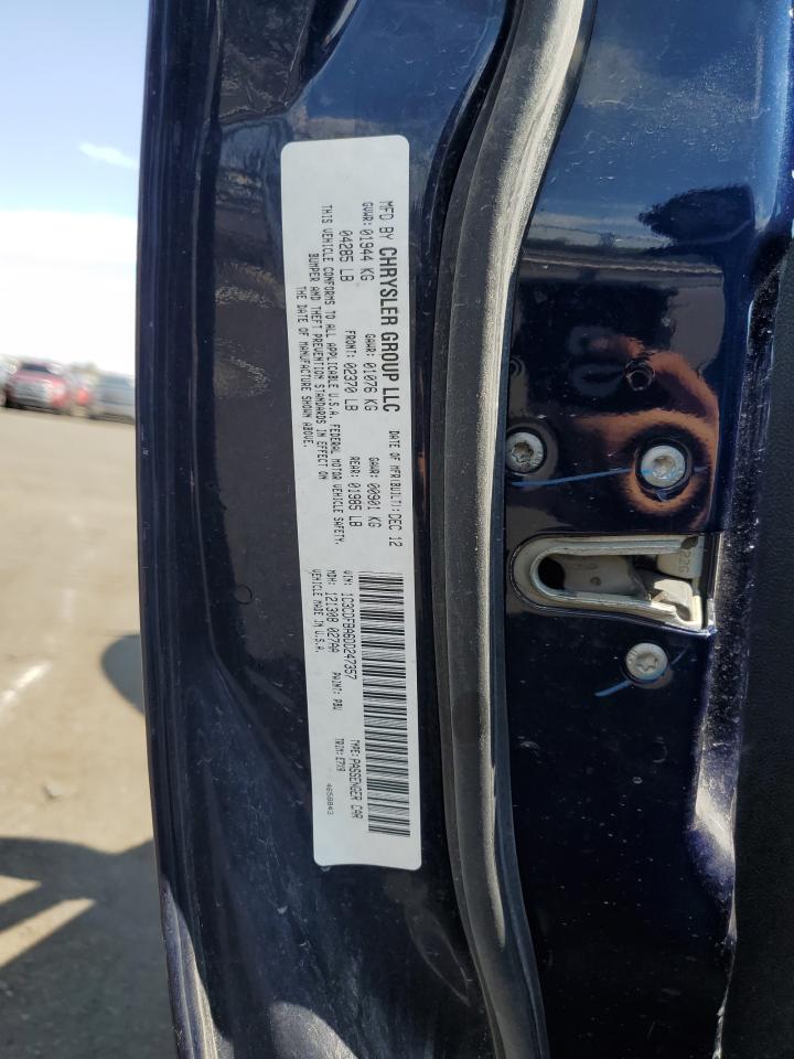 2013 Dodge Dart Sxt VIN: 1C3CDFBA6DD247357 Lot: 63203344