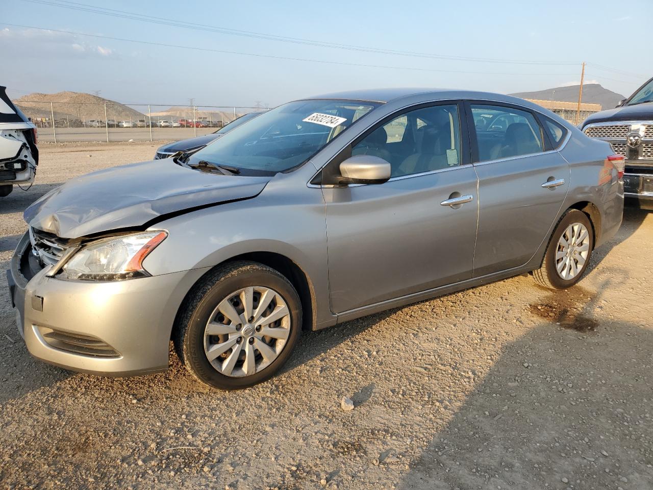 2014 Nissan Sentra S VIN: 3N1AB7AP3EY261674 Lot: 65032784