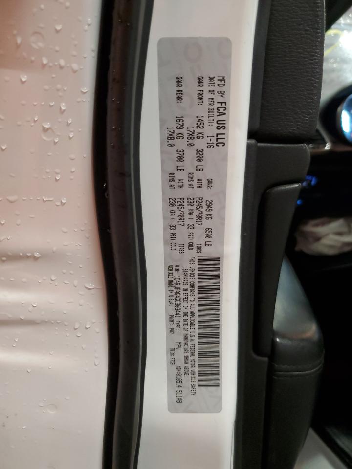 2016 Jeep Grand Cherokee Laredo VIN: 1C4RJFAG4GC303441 Lot: 63334684