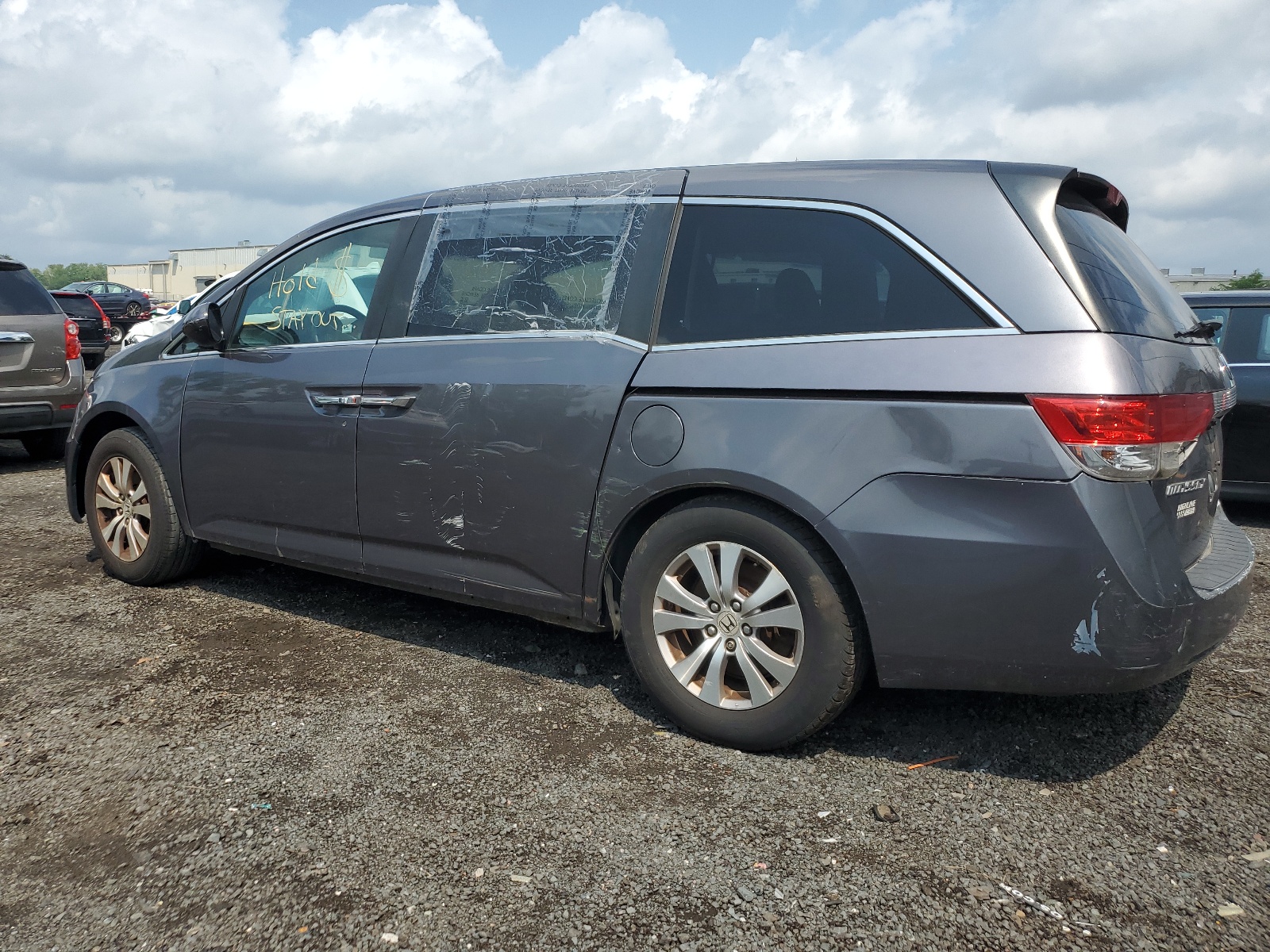 2015 Honda Odyssey Exl vin: 5FNRL5H61FB014813