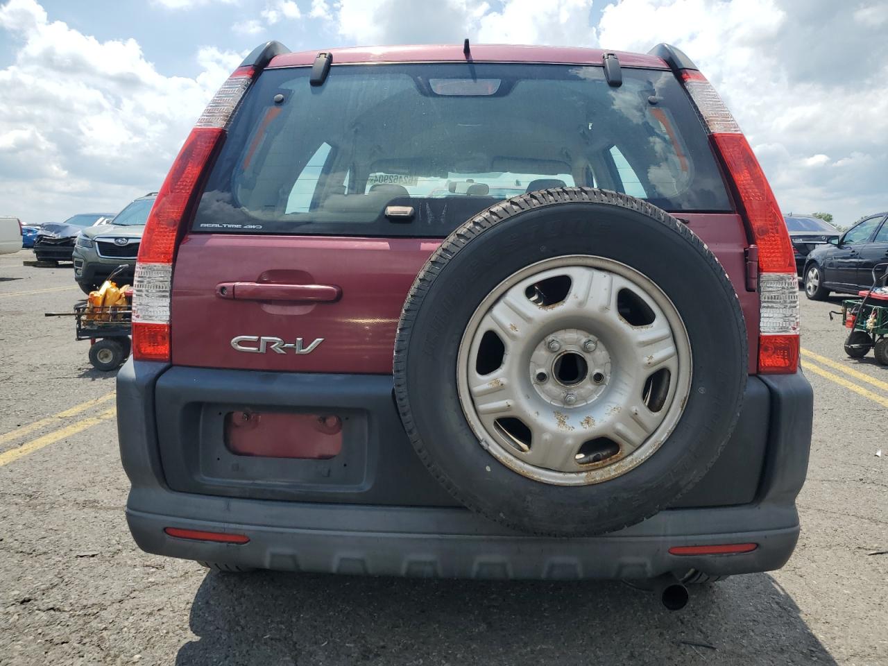 2006 Honda Cr-V Lx VIN: SHSRD78506U446673 Lot: 62462904