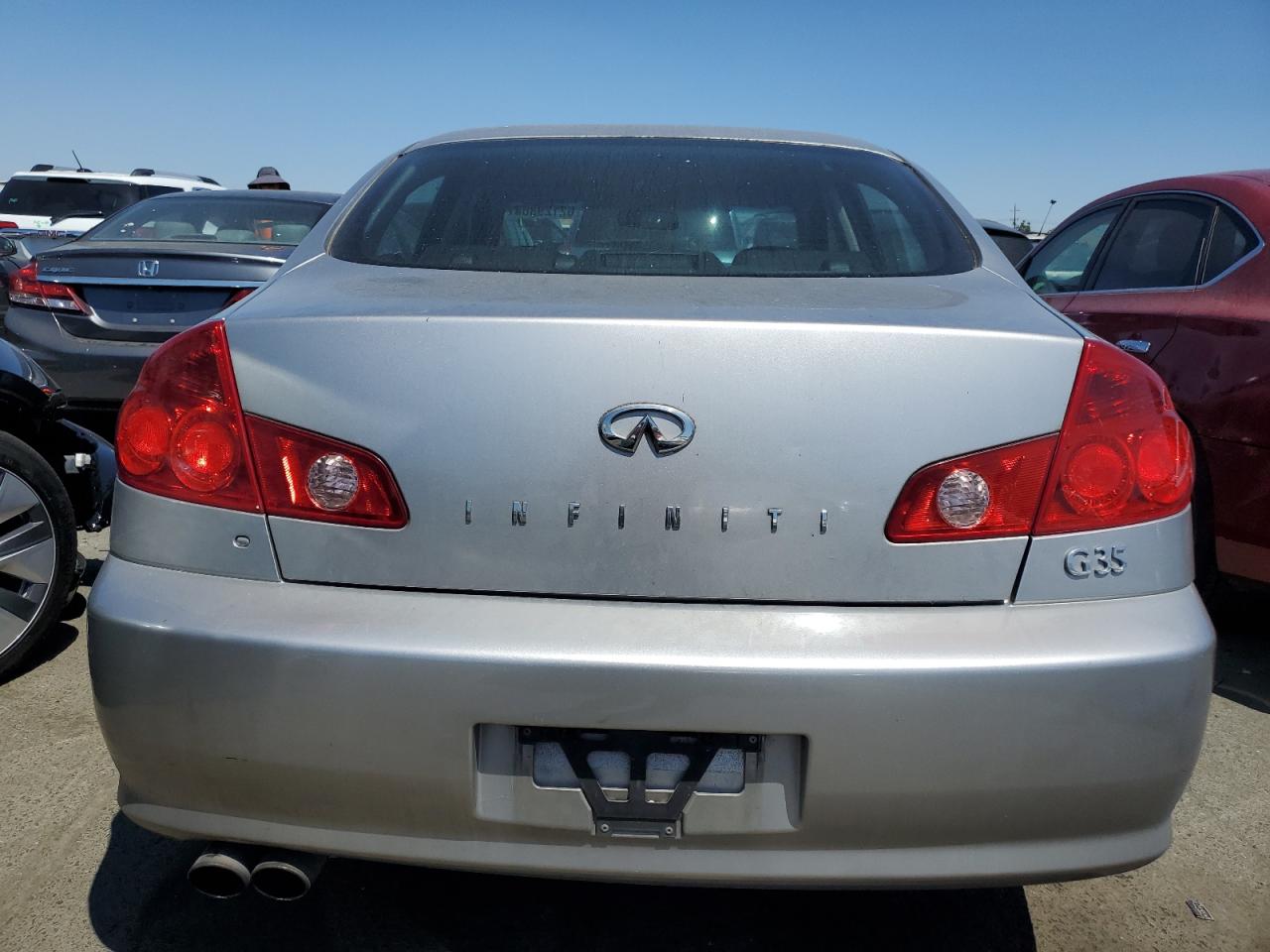 2005 Infiniti G35 VIN: JNKCV51E15M225841 Lot: 62129864