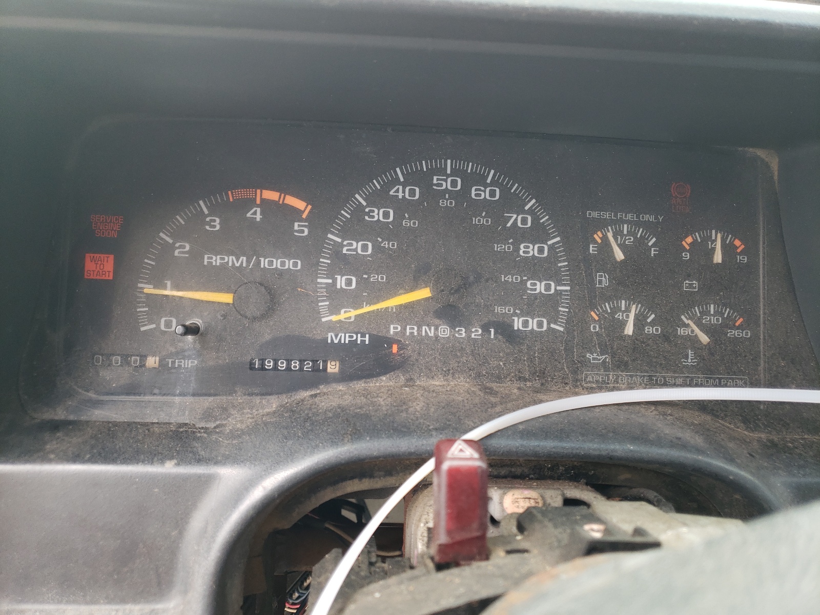 1GBKC34F2WJ106683 1998 Chevrolet Gmt-400 C3500-Hd