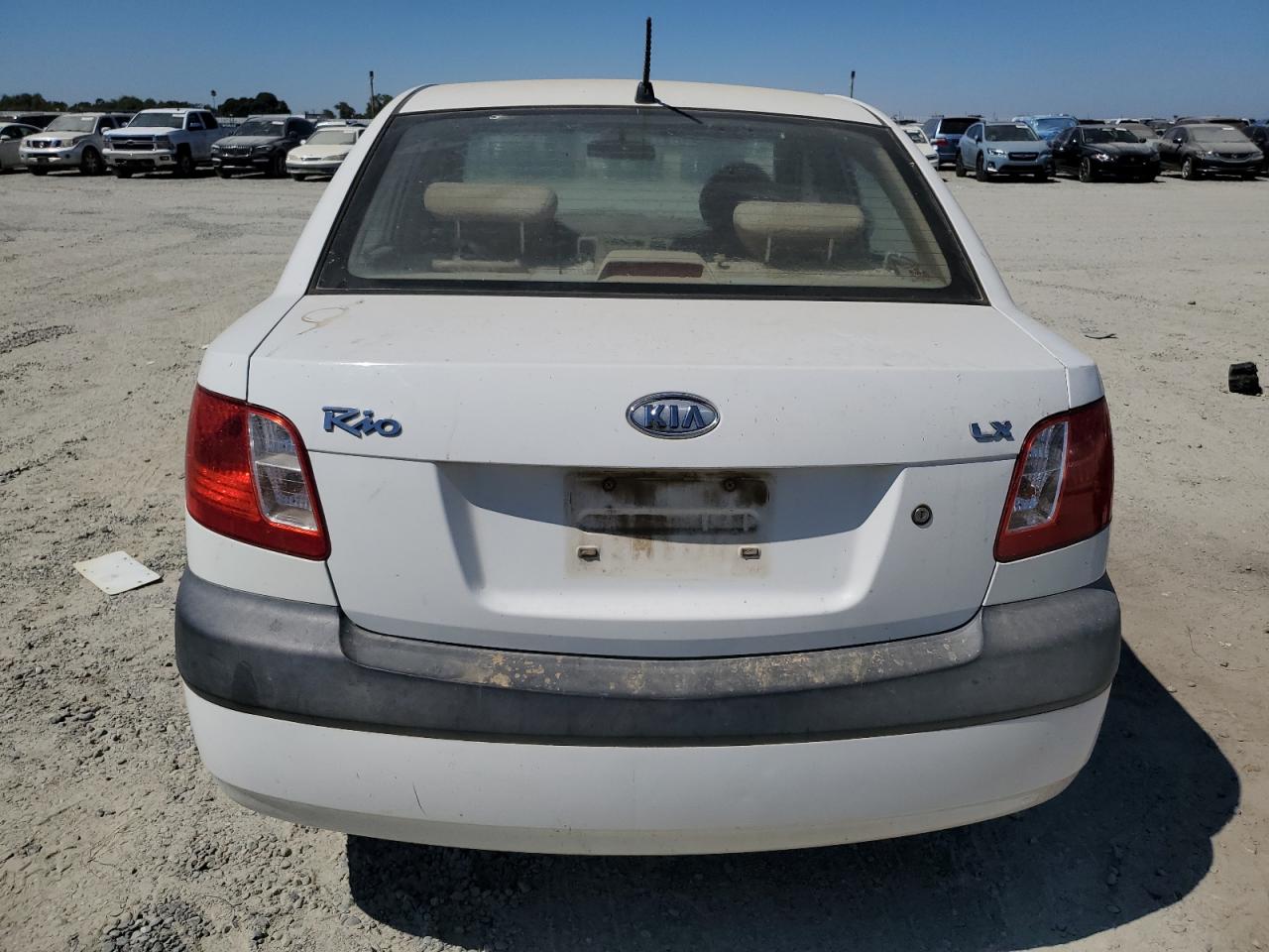 2006 Kia Rio VIN: KNADE123X66087649 Lot: 64707274