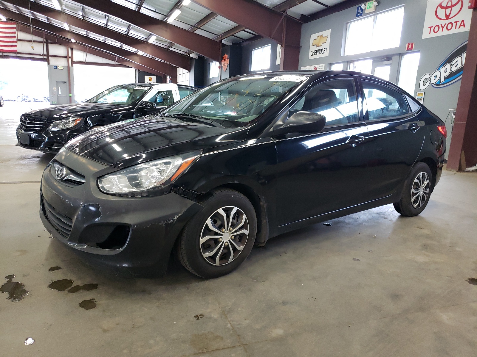 2013 Hyundai Accent Gls vin: KMHCT4AE1DU310383