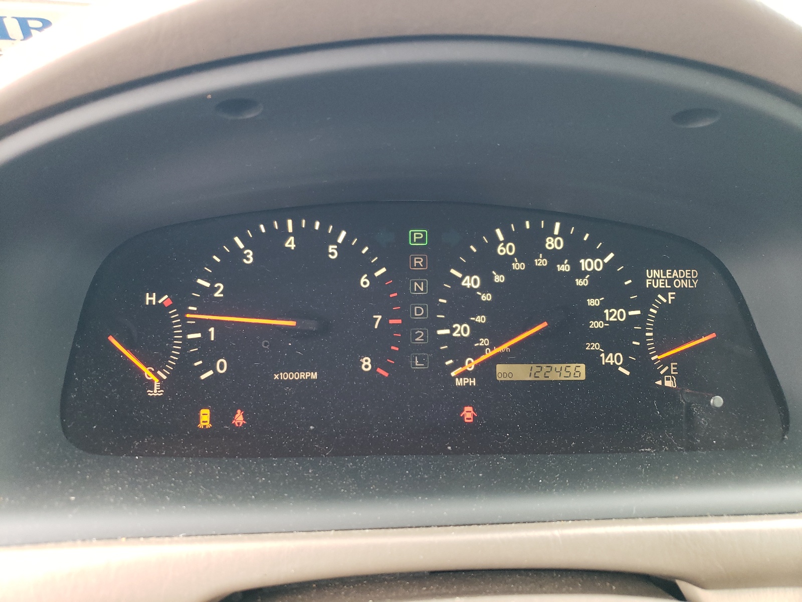 JT8BF28G8Y5092542 2000 Lexus Es 300