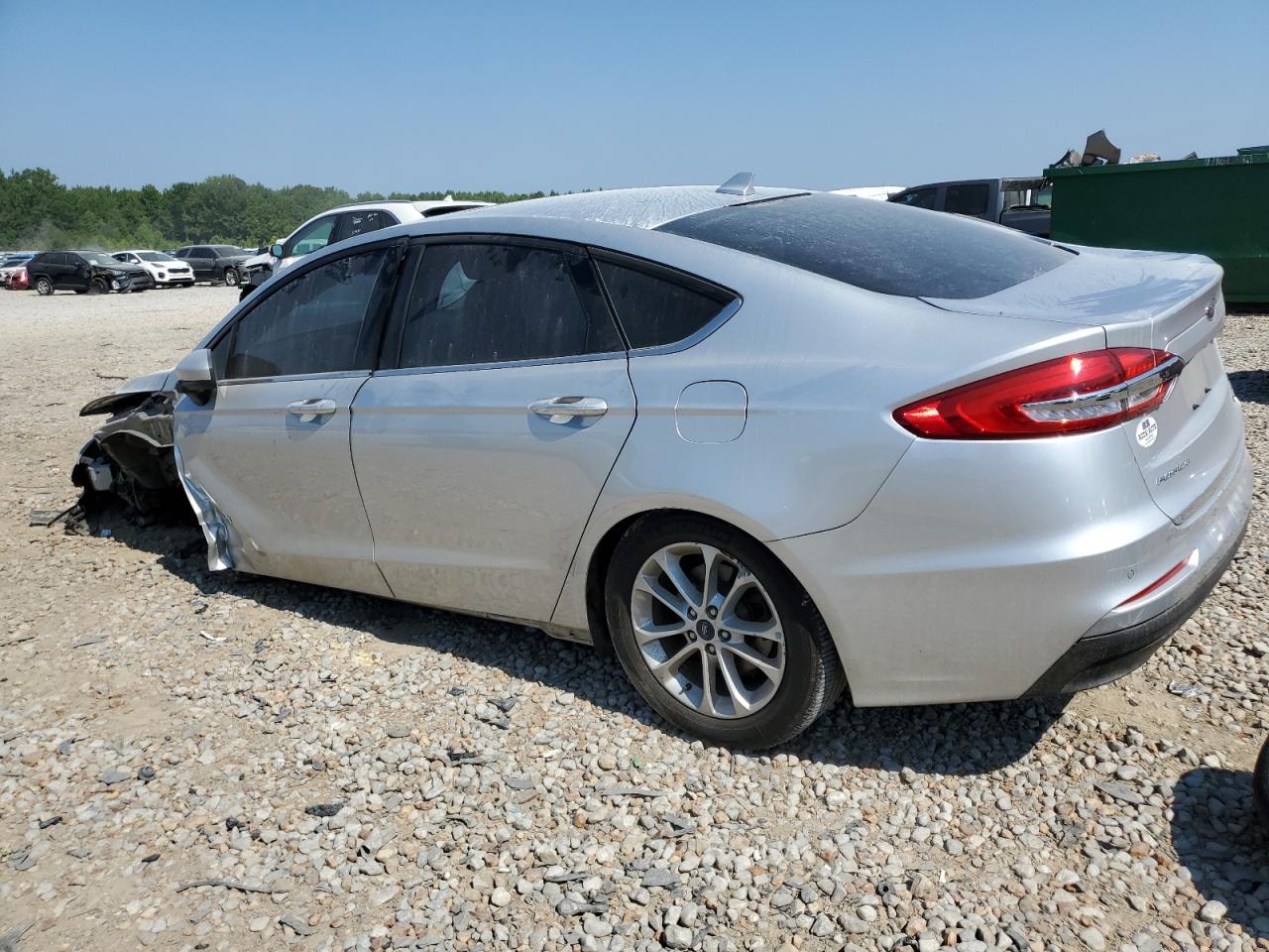 2019 Ford Fusion Se VIN: 3FA6P0LU3KR105550 Lot: 62594704