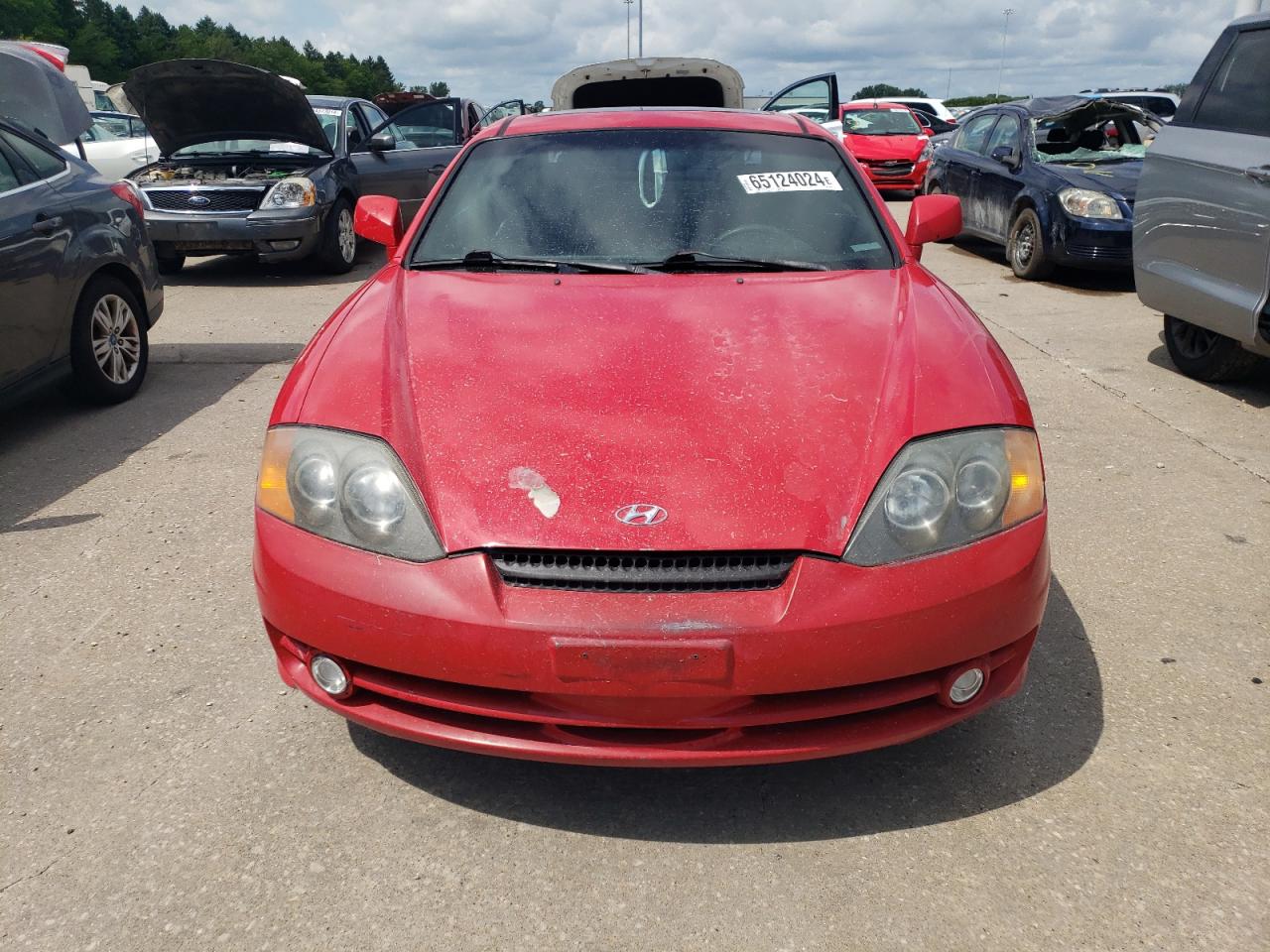 2003 Hyundai Tiburon VIN: KMHHM65D93U099044 Lot: 65124024
