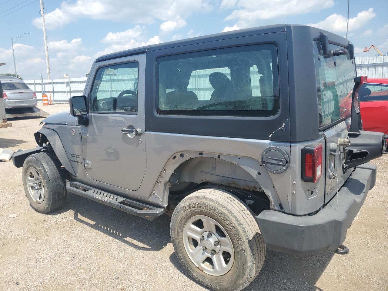 2013 Jeep Wrangler Sport VIN: 1C4AJWAG1DL670578 Lot: 63635314