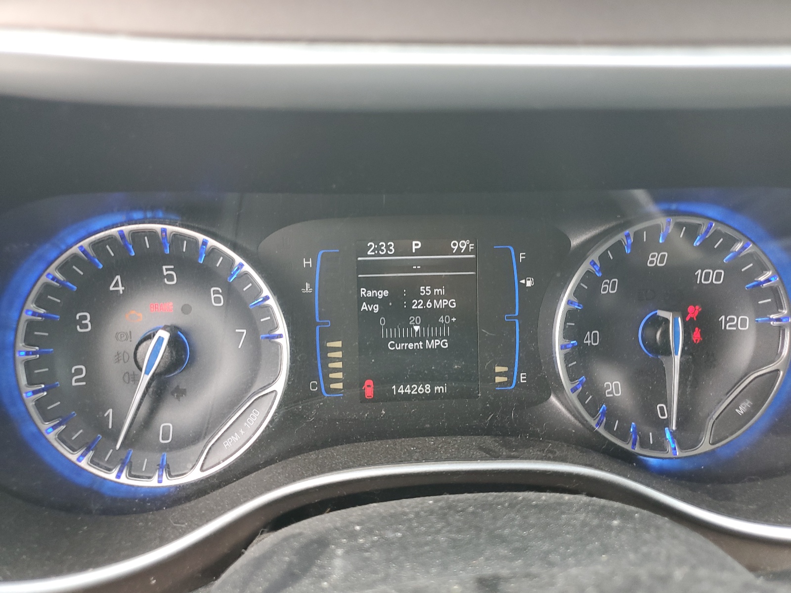 2C4RC1BG1KR597487 2019 Chrysler Pacifica Touring L