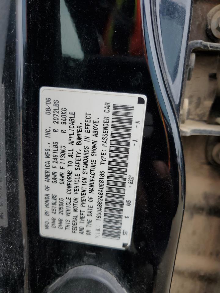 19UUA66246A068185 2006 Acura 3.2Tl