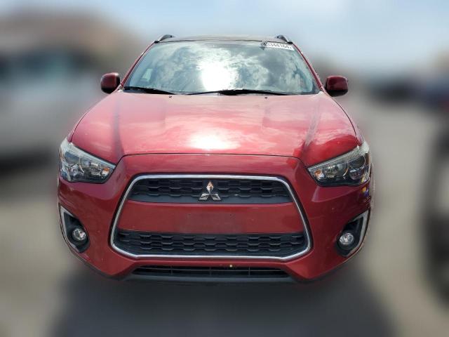  MITSUBISHI OUTLANDER 2015 Червоний