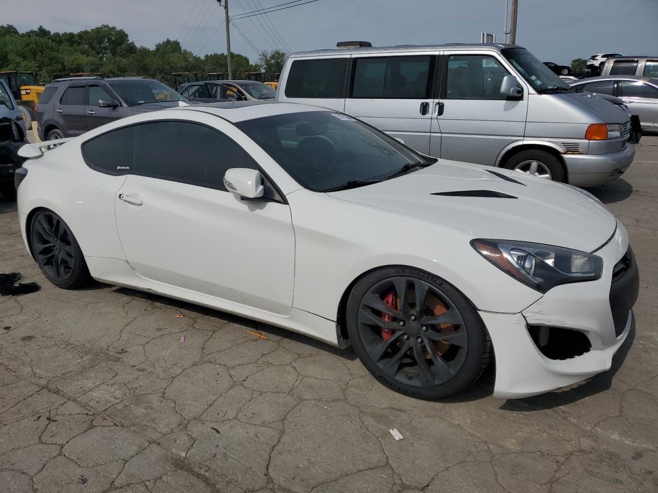 2013 Hyundai Genesis Coupe 3.8L VIN: KMHHU6KJ3DU080209 Lot: 63615384