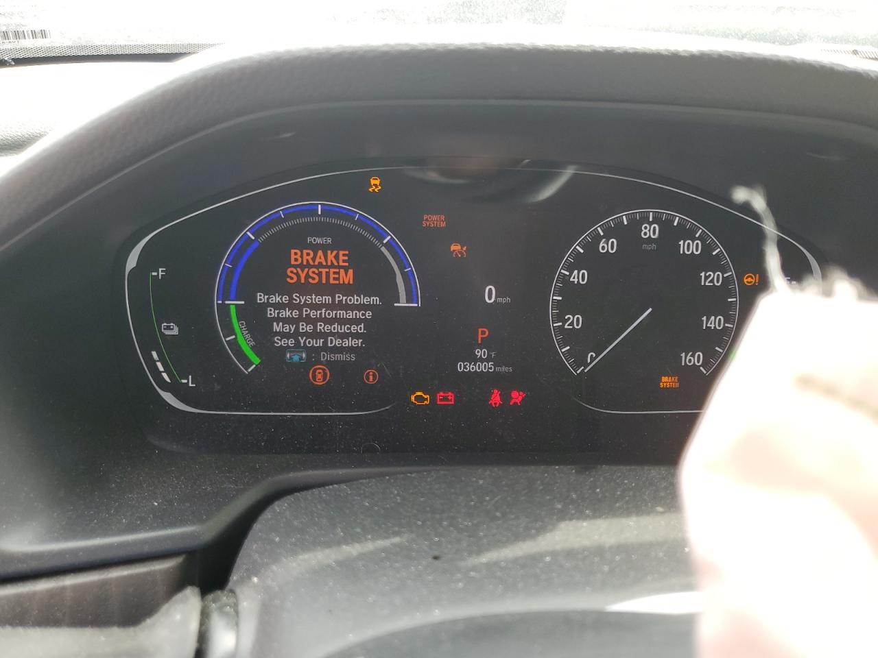 2021 Honda Accord Touring Hybrid VIN: 1HGCV3F95MA015021 Lot: 65061584