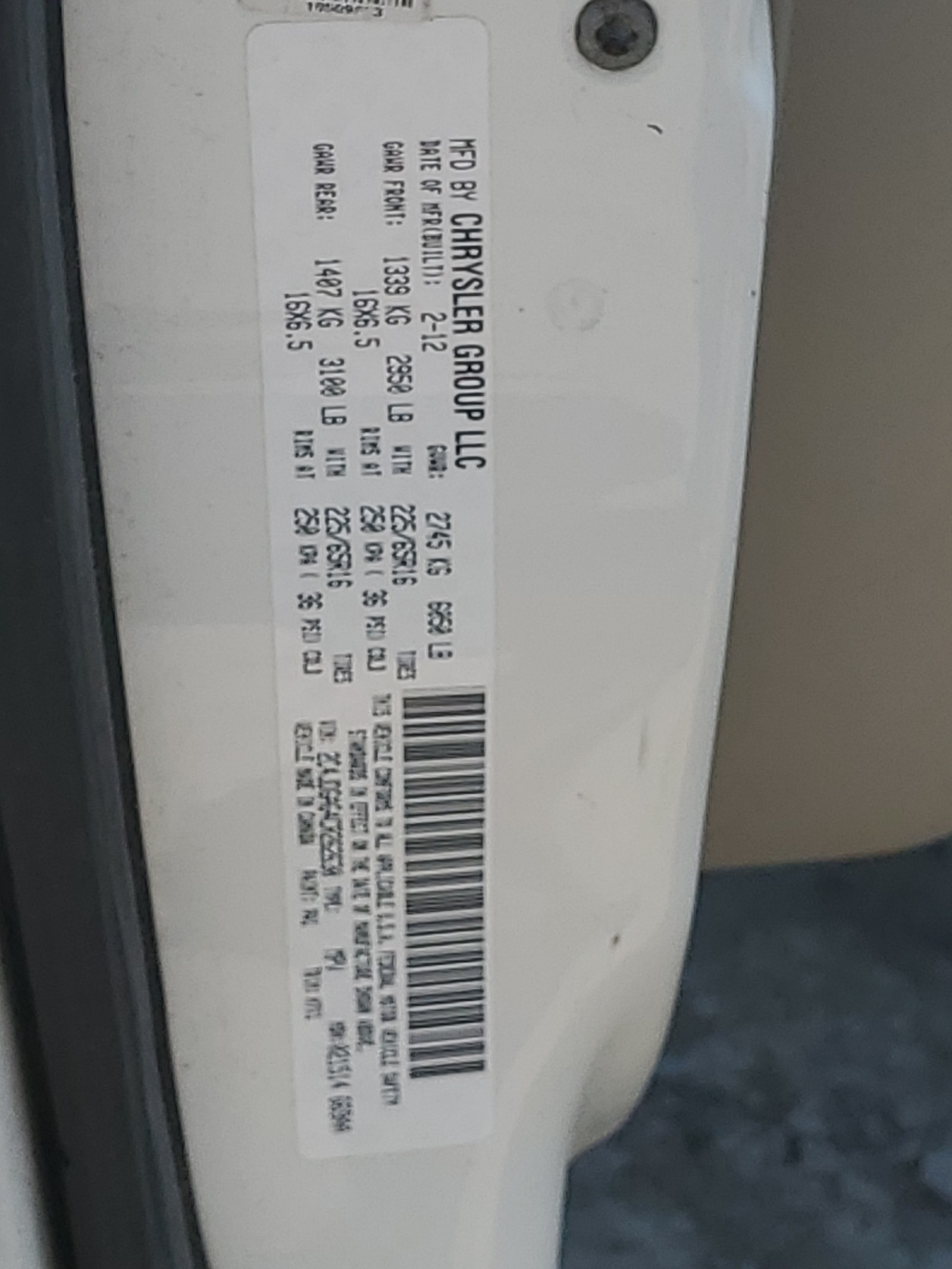 2C4JDGAG4CR262630 2012 Dodge Ram Van