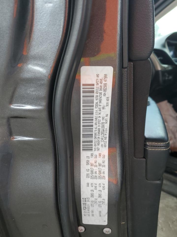 2016 Jeep Cherokee Latitude VIN: 1C4PJLCB5GW126078 Lot: 60809644