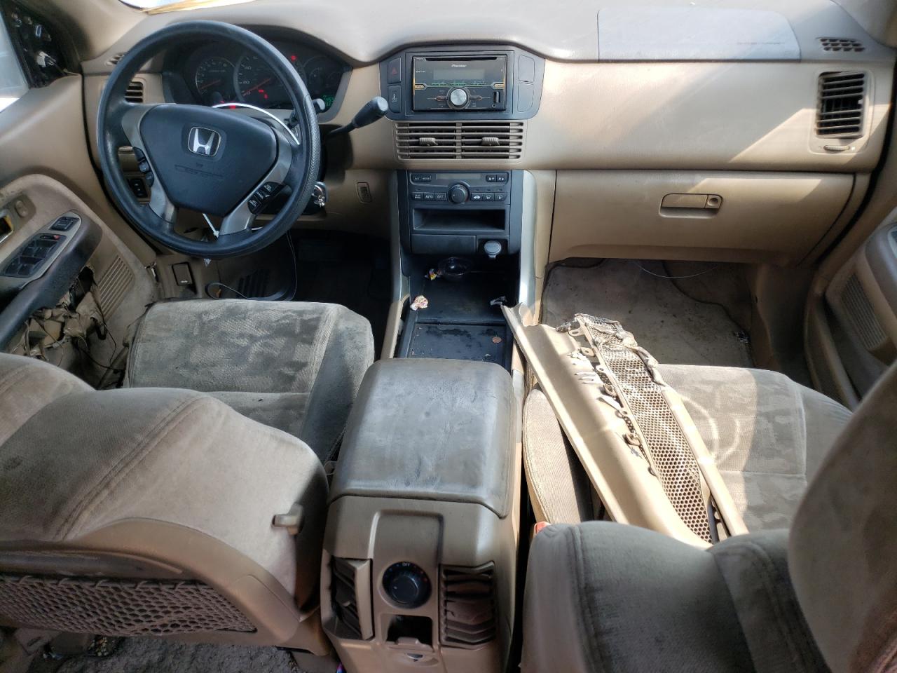 2004 Honda Pilot Ex VIN: 2HKYF18424H522216 Lot: 61614544