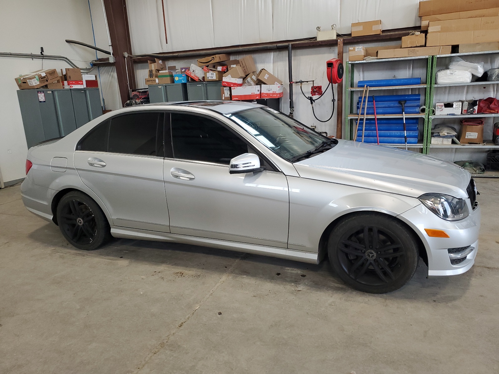 2012 Mercedes-Benz C 250 4Matic vin: WDDGF8FB0CF914485