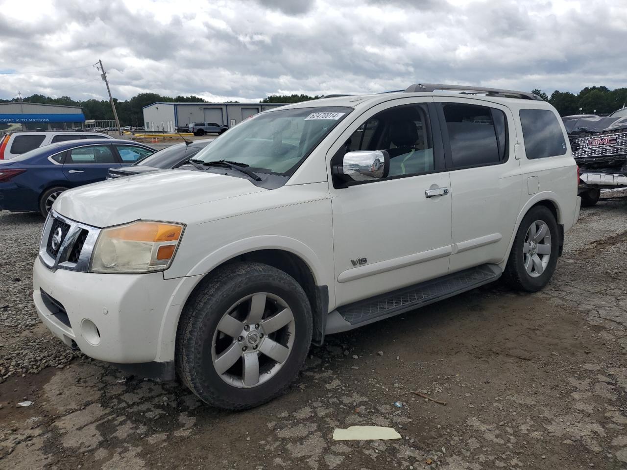 2008 Nissan Armada Se VIN: 5N1BA08D98N623298 Lot: 62470014