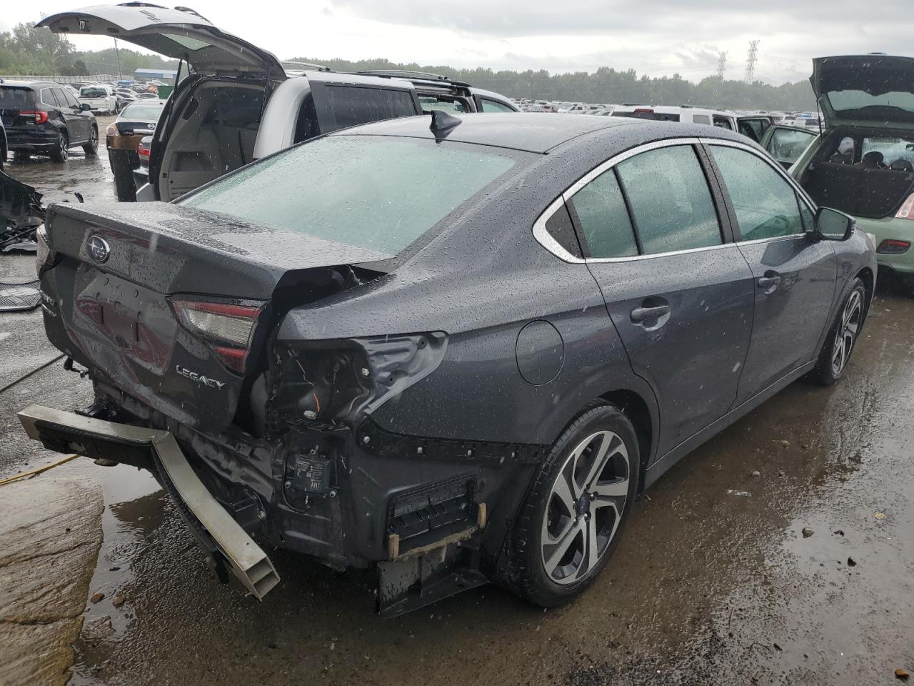 2021 Subaru Legacy Limited VIN: 4S3BWAN64M3012876 Lot: 63246134