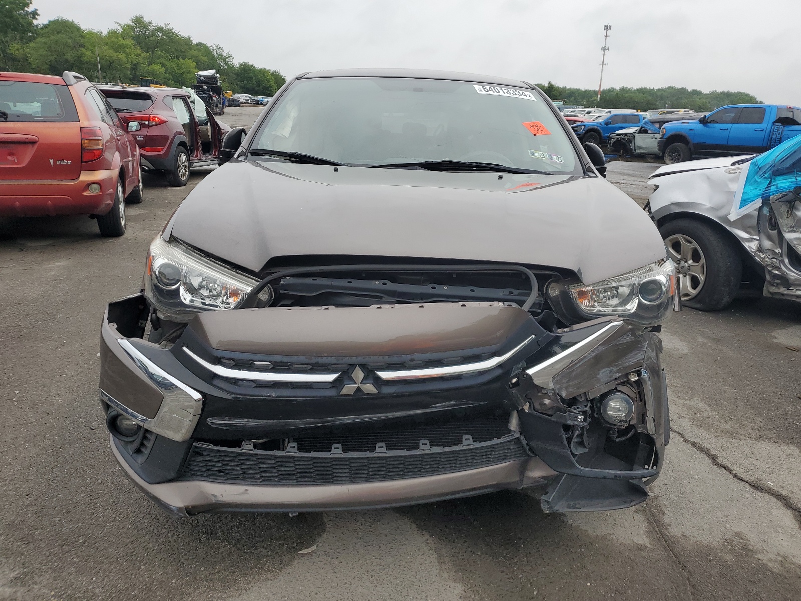 2019 Mitsubishi Outlander Sport Es vin: JA4AP3AU4KU018798