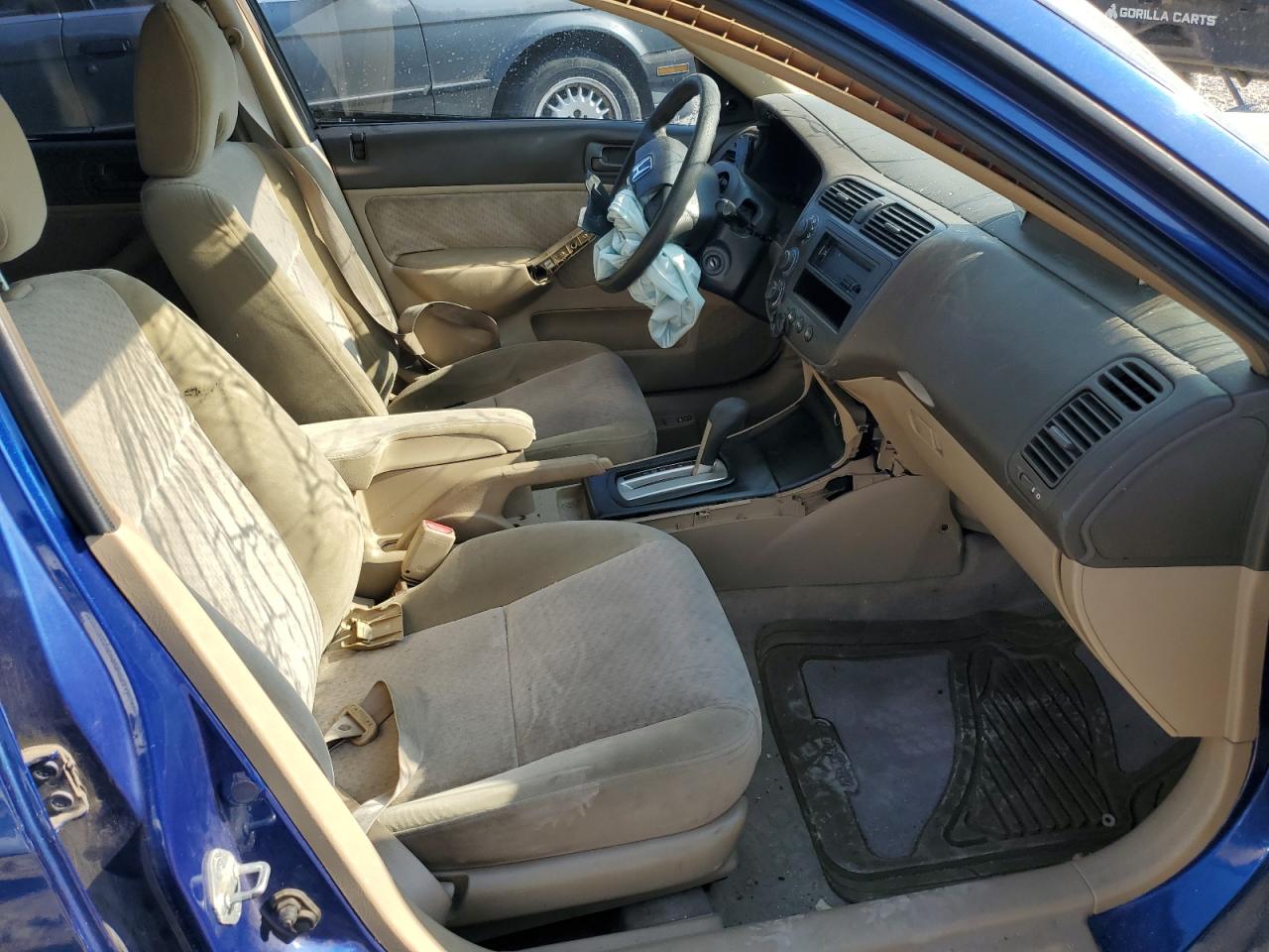 2004 Honda Civic Dx Vp VIN: 1HGES163X4L005672 Lot: 62960434