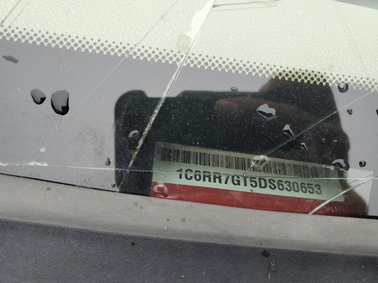 2013 Ram 1500 Slt VIN: 1C6RR7GT5DS630653 Lot: 63865004