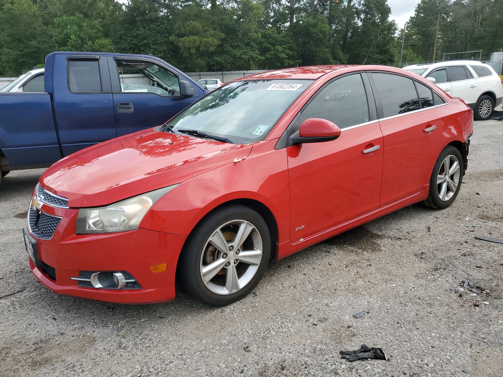 2013 Chevrolet Cruze Lt vin: 1G1PE5SBXD7125508