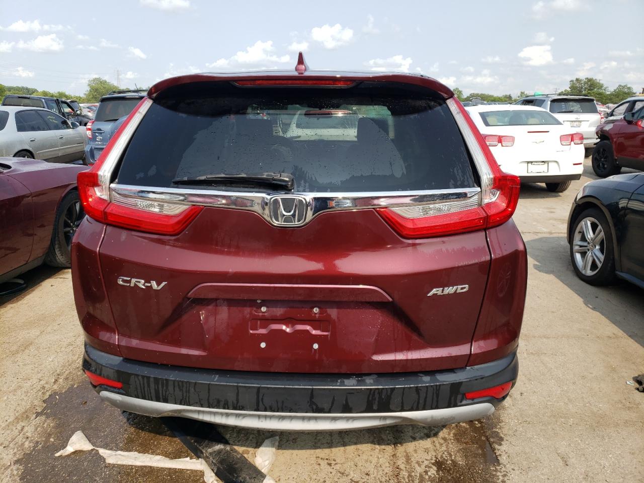 2018 Honda Cr-V Ex VIN: 7FARW2H56JE003932 Lot: 62253354